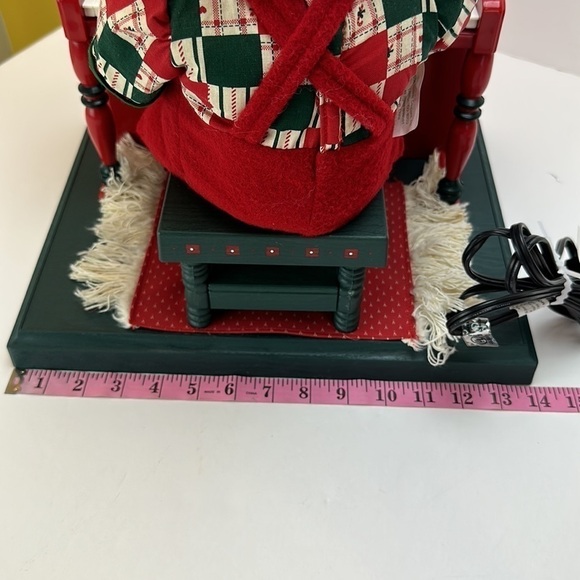 Vtg Holiday Creations Animated Sing Along With Santa Cassette Player With Tape - Picture 11 of 13